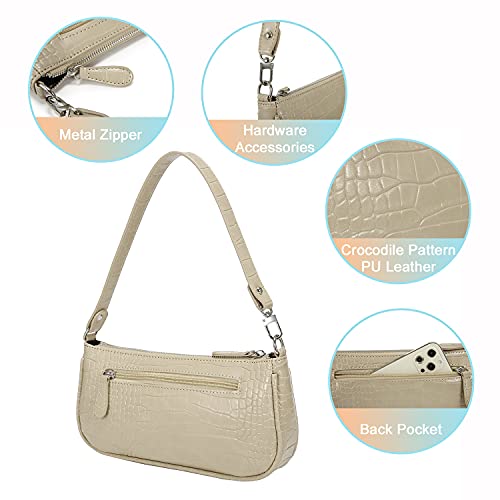 Loiral Schultertaschen für Damen, klassische Tragetasche, Handtasche