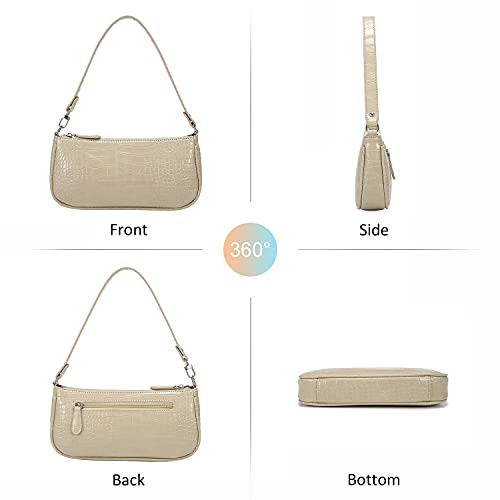 Loiral Schultertaschen für Damen, klassische Tragetasche, Handtasche