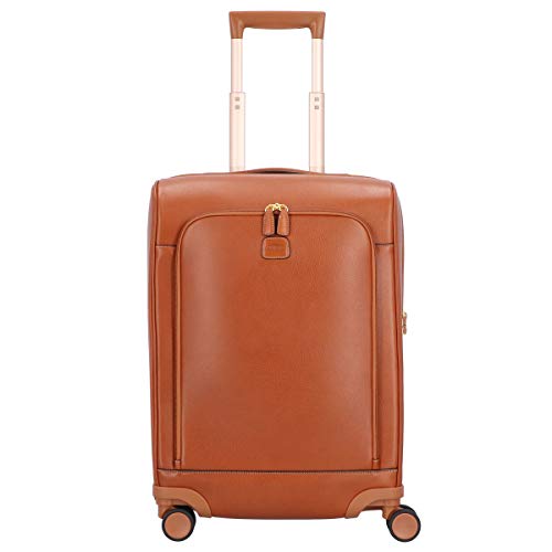 Luxury Bric's Life Leather Cabin Trolley 55cm