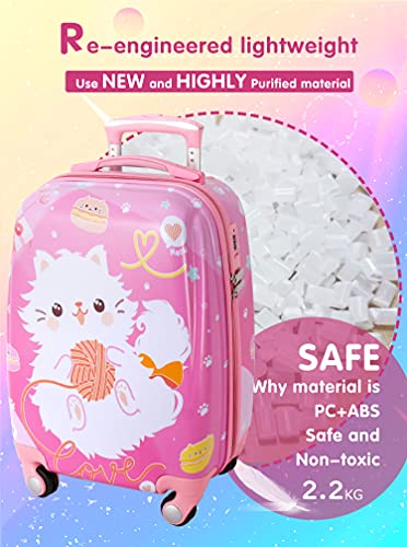 GURHODVO Kids Rolling Suitcase - Stylish Designer Handbag