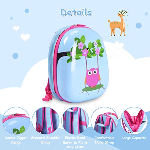 Kids Luggage Set: Backpack & Suitcase + Wheels - Deer
