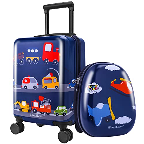 Designer Handbags Set with Rolling Luggage & Backpack