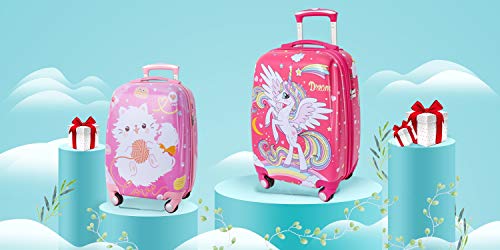 GURHODVO Kids Rolling Suitcase - Stylish Designer Handbag