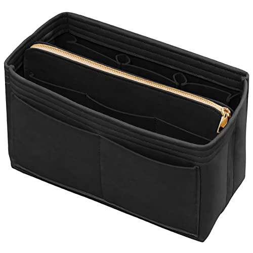 Black Felt Handbag Organizer - Small