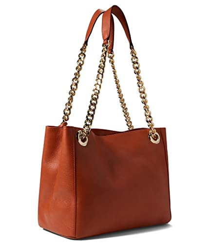 Valentino Luisa Lavoro Gold & Brick Designer Handbag