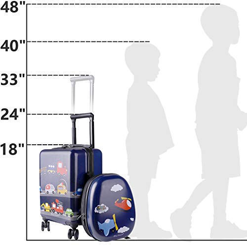 Designer Handbags Set with Rolling Luggage & Backpack
