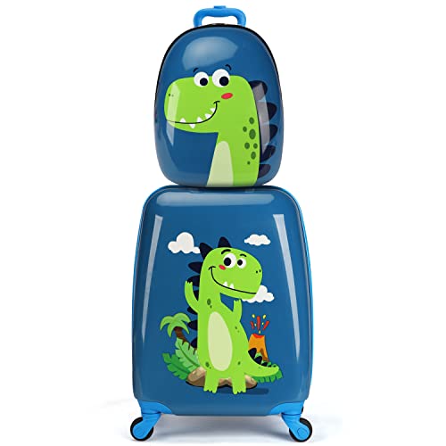 Dinosaur Kids Luggage Set for Boys - Designer Quality