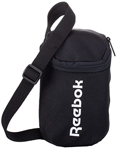 Black Reebok City Shoulder Bag with Large Logo