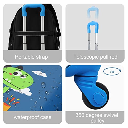 Dinosaur Kids Luggage Set for Boys - Designer Quality