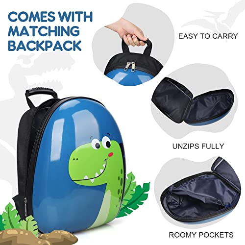 Dinosaur Kids Luggage Set for Boys - Designer Quality