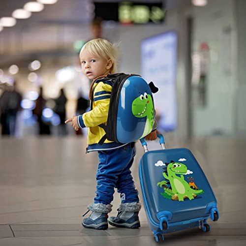 Dinosaur Kids Luggage Set for Boys - Designer Quality