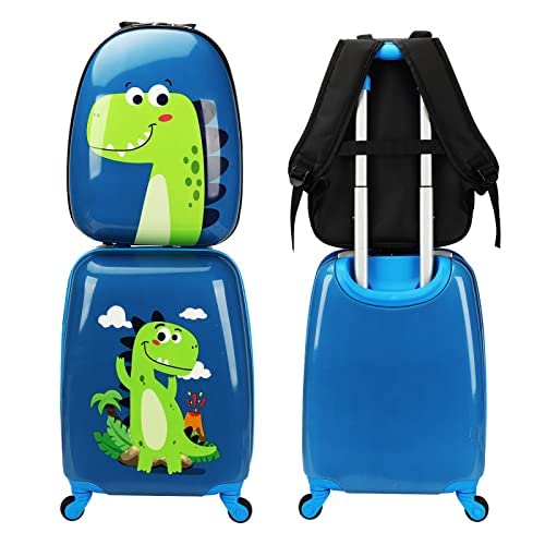 Dinosaur Kids Luggage Set for Boys - Designer Quality