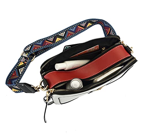 Designer Bee Crossbody Purse: Stylish PU Leather Handbag