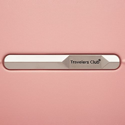 Rose Gold Designer Carry-On Handbag, 20-Inch Spinner