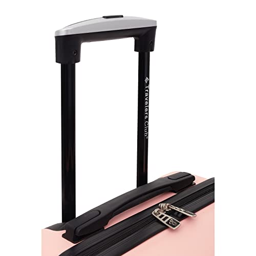 Rose Gold Designer Carry-On Handbag, 20-Inch Spinner