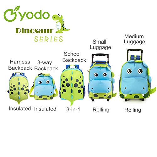 yodo Zoo Kids 3-Way Suitcase Luggage or Backpack
