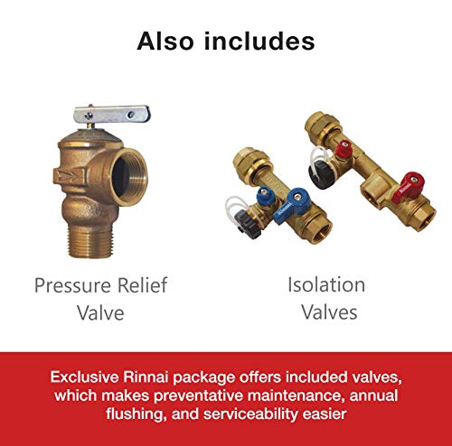 Rinnai RL94IN Tankless Hot Water Heater, Natural Gas