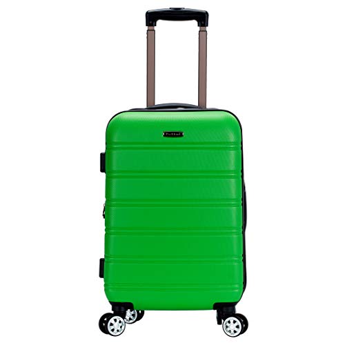 Rockland Melbourne Green Carry-On Spinner Handbag, 20-Inch