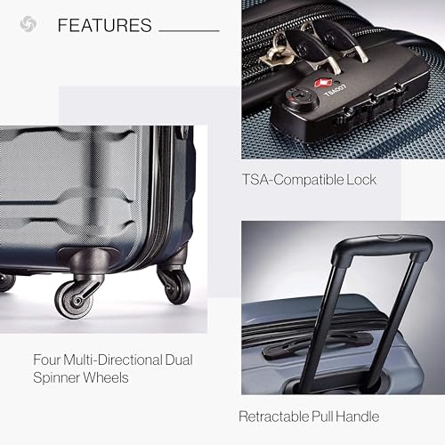 Samsonite Omni PC Expandable Carry-On 20-Inch Designer Handbag