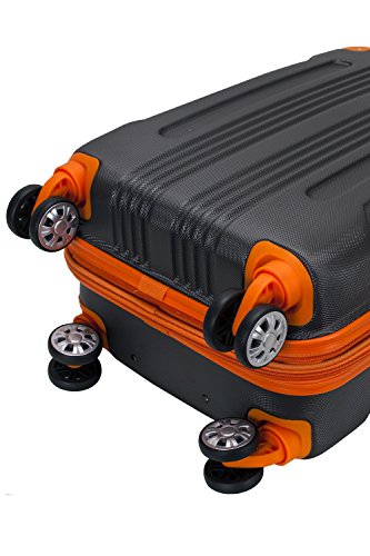 Rockland London Charcoal Carry-On Designer Handbag