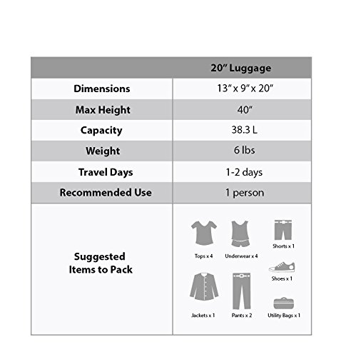 Rockland Melbourne Green Carry-On Spinner Handbag, 20-Inch