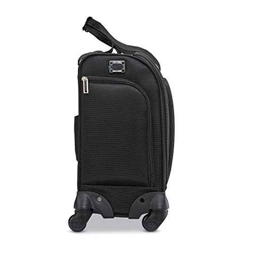 Jet Black Samsonite Spinner with USB Connection