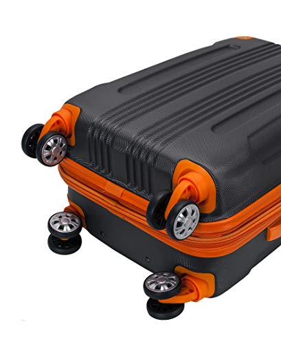 Rockland London Charcoal Carry-On Designer Handbag