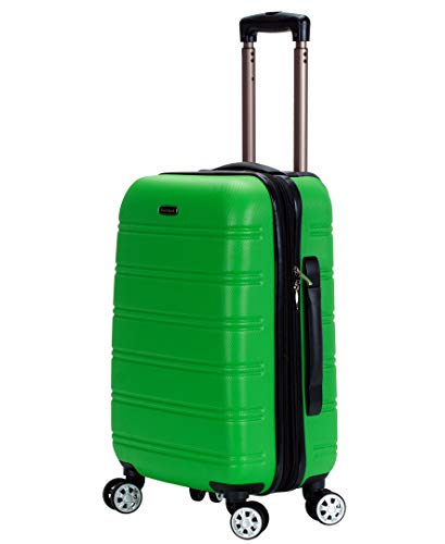 Rockland Melbourne Green Carry-On Spinner Handbag, 20-Inch