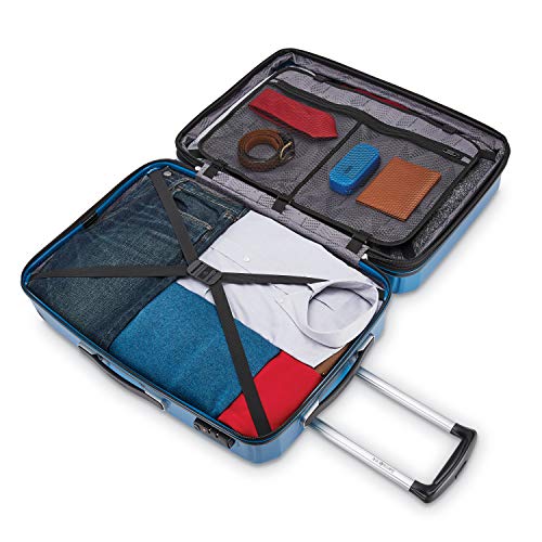 Samsonite Winfield 3 DLX Hardside Handbag Duo, Blue/Navy