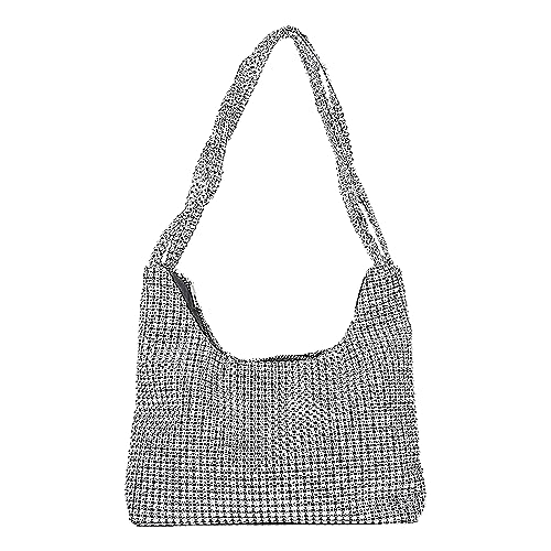 Luxury Diamond Shoulder Bag: Fashionable Evening Accessory