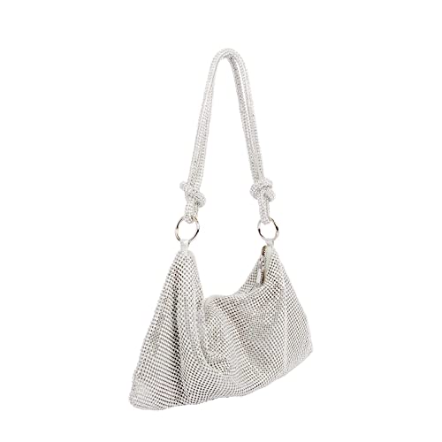 Sparkly Rhinestone Designer Crossbody Bag for Women