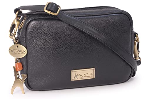 Designer Handbags - Small Leather Cross Body Bag