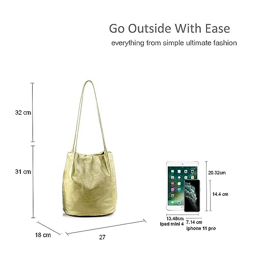 Women's Designer Vegan Leather Shoulder Bag (Silver)