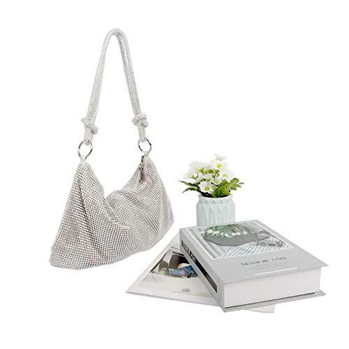 Sparkly Rhinestone Designer Crossbody Bag for Women