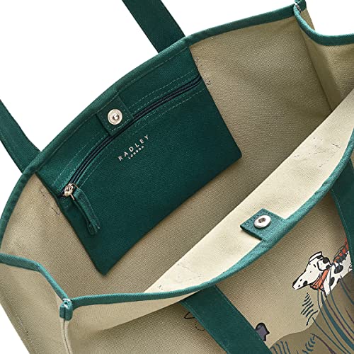 Large Open Top Tote from RADLEY London, Nickel