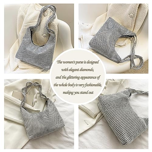 Luxury Diamond Shoulder Bag: Fashionable Evening Accessory