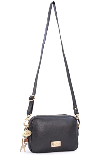Designer Handbags - Small Leather Cross Body Bag