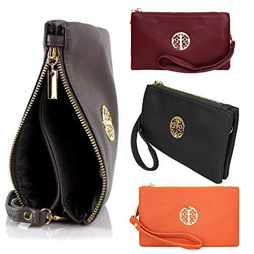 London Women's Designer Small Clutch with Adjustable Strap
