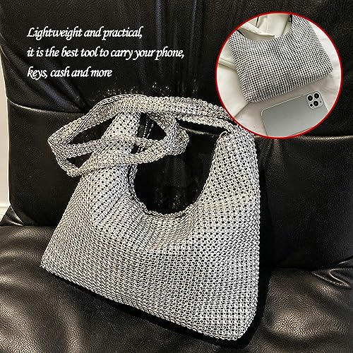 Luxury Diamond Shoulder Bag: Fashionable Evening Accessory