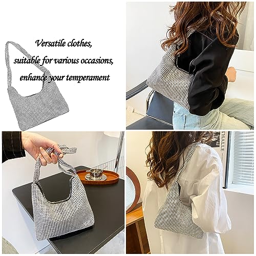 Luxury Diamond Shoulder Bag: Fashionable Evening Accessory