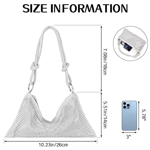 OSDUE Sparkly Rhinestone Crossbody Bag: Chic Designer Handbag