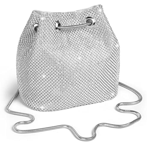 Rhinestone Bucket - Fashion Women's Crystal Designer Handbag