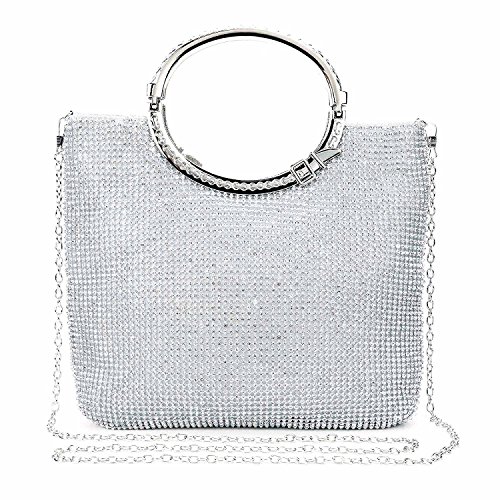Crystal Rhinestone Evening Clutches: Perfect Wedding Handbag