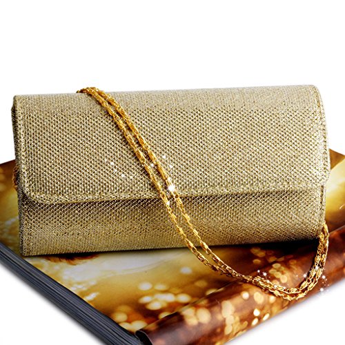 Silver Envelope Evening Shoulder Bag - IOOOFU - 20x11x5cm