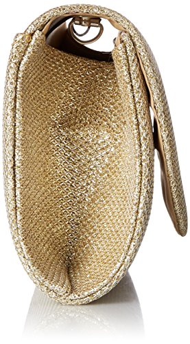Damara Women's Glitter Clutch - Gold