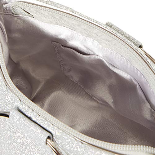 Silver Oregon Clutch Bag - Designer Handbag for Women