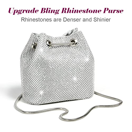 Rhinestone Bucket - Fashion Women's Crystal Designer Handbag