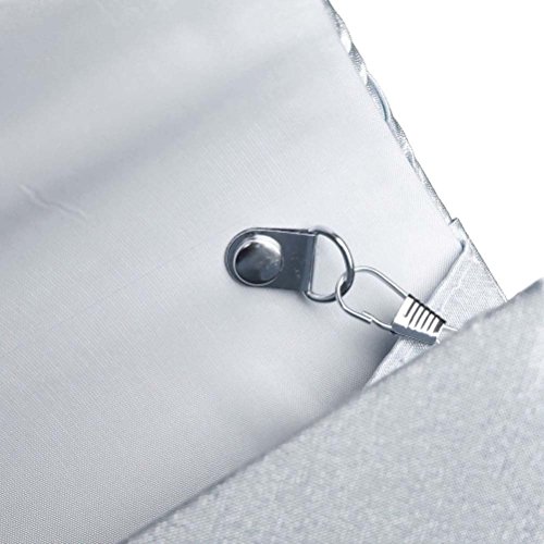 SUMAJU Silver Evening Clutch Bag with Satin Finish
