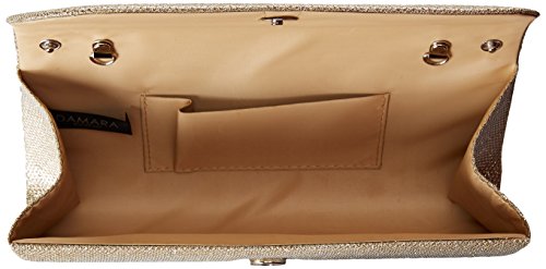 Damara Women's Glitter Clutch - Gold
