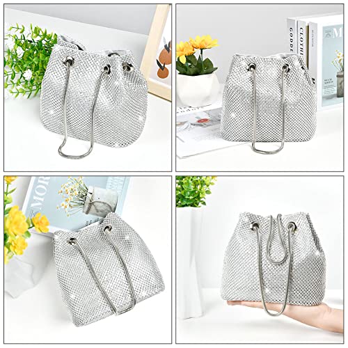 Rhinestone Bucket - Fashion Women's Crystal Designer Handbag